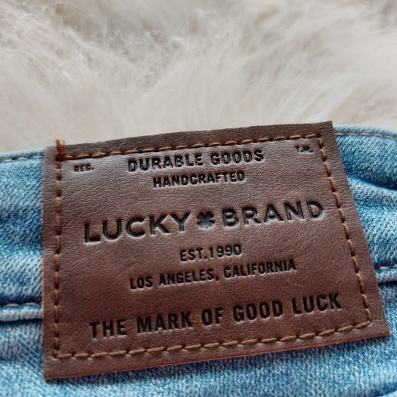 Lucky Brand Women's Plus Size Hayden Straight High Rise Slim Fit Denim Jeans 24W - Picture 10 of 16